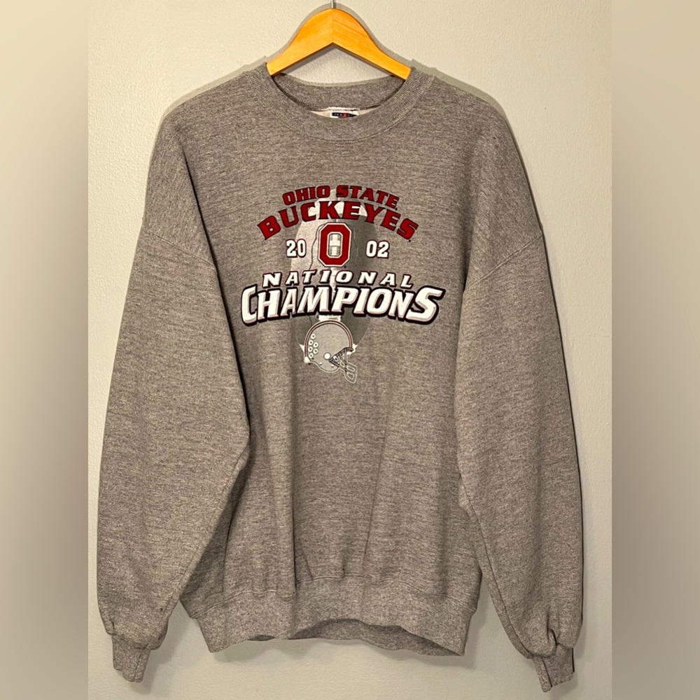 COPY - Vintage Ohio State Buckeyes OSU 2002 National Champions Size XL Adult